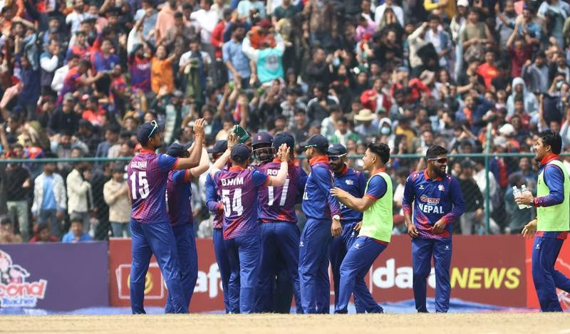 Nepal made history by qualifying for the ICC World Cup