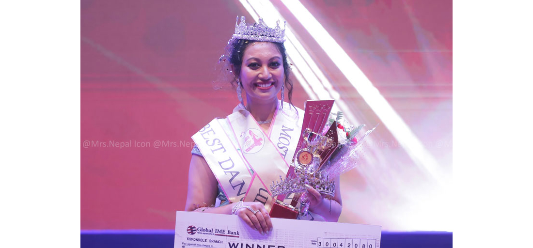 The Nepal Weekly | Merisha Suwal Malakar Wins Mrs. Nepal Icon 2023 ...